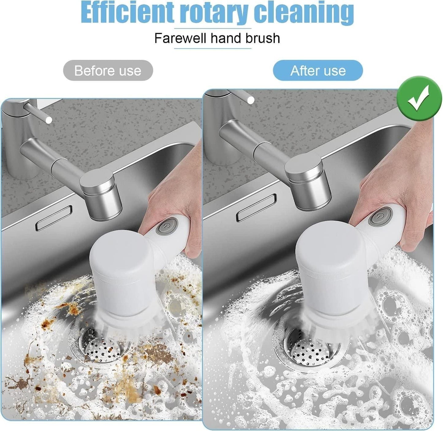 5 in 1 Electric Rotary Scrubber